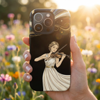 Violinist MagSafe iPhone Case | Elegant Classical Musicist Design