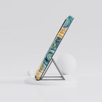 Sunset Ocean Waves MagSafe iPhone Case — Van Gogh‑Style Beach Waves with Shells