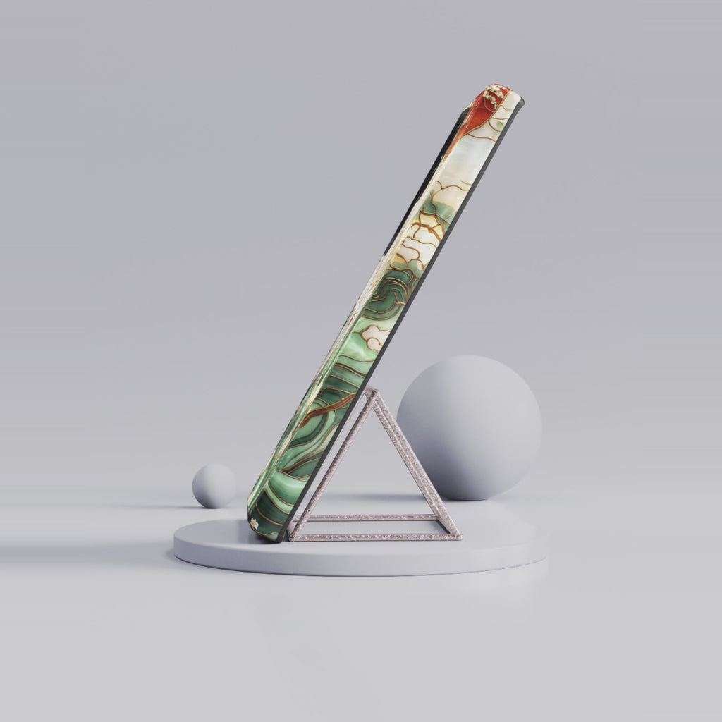 Cranes & Waves Protective Samsung Galaxy Case | Japanese-Inspired Art Phone Cover