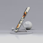 Sunflower Moon Art iPhone Case | Floral Celestial