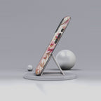 Cover iPhone Gatto Floreale Vintage | Cover iPhone Luna Rosa e Rose