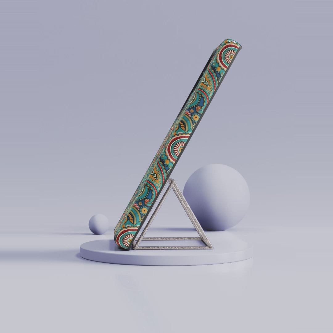 Batik Vibrant Paisley Protective Tough Samsung Galaxy Case