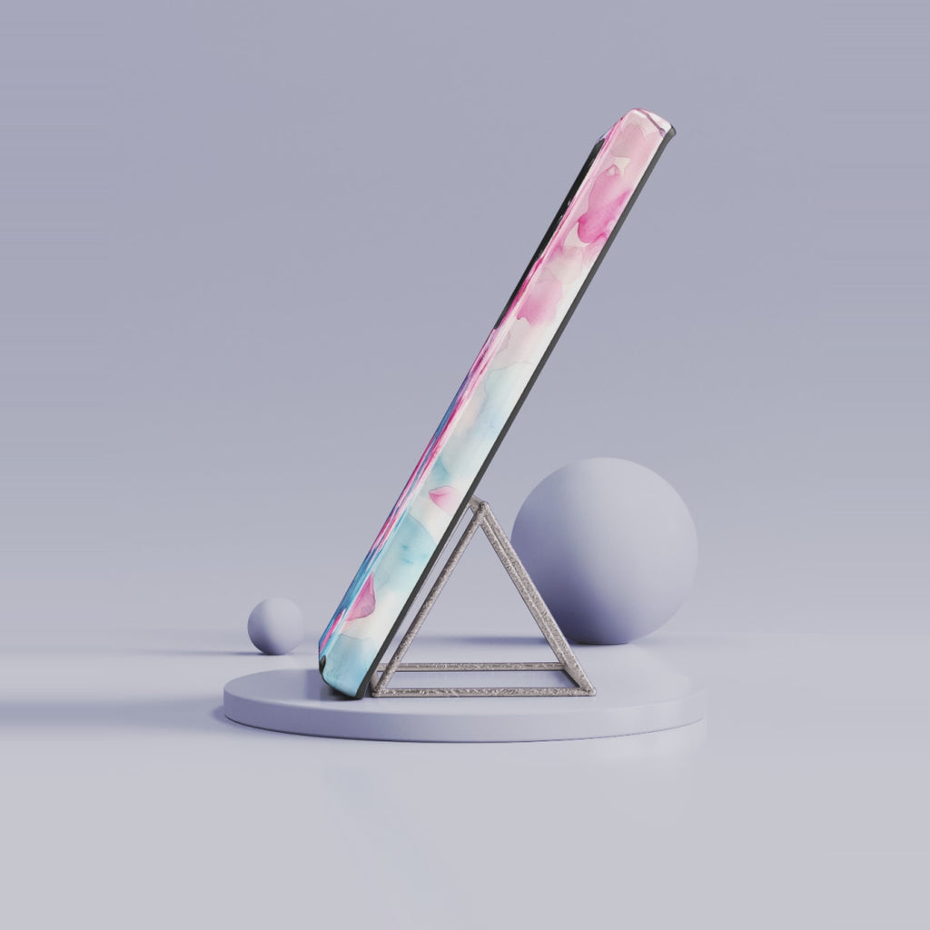 Floral Cherry Blossom Samsung Galaxy Case | Pink Blue Watercolour