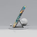 Sea Sunset iPhone Case — Van Gogh‑Style Beach Waves with Shells