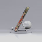 Batik Floral Protective Tough MagSafe iPhone Case