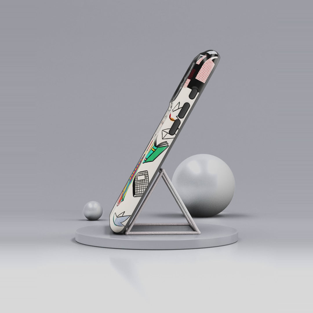 Cute Dachshund Dog Illustration MagSafe iPhone Case