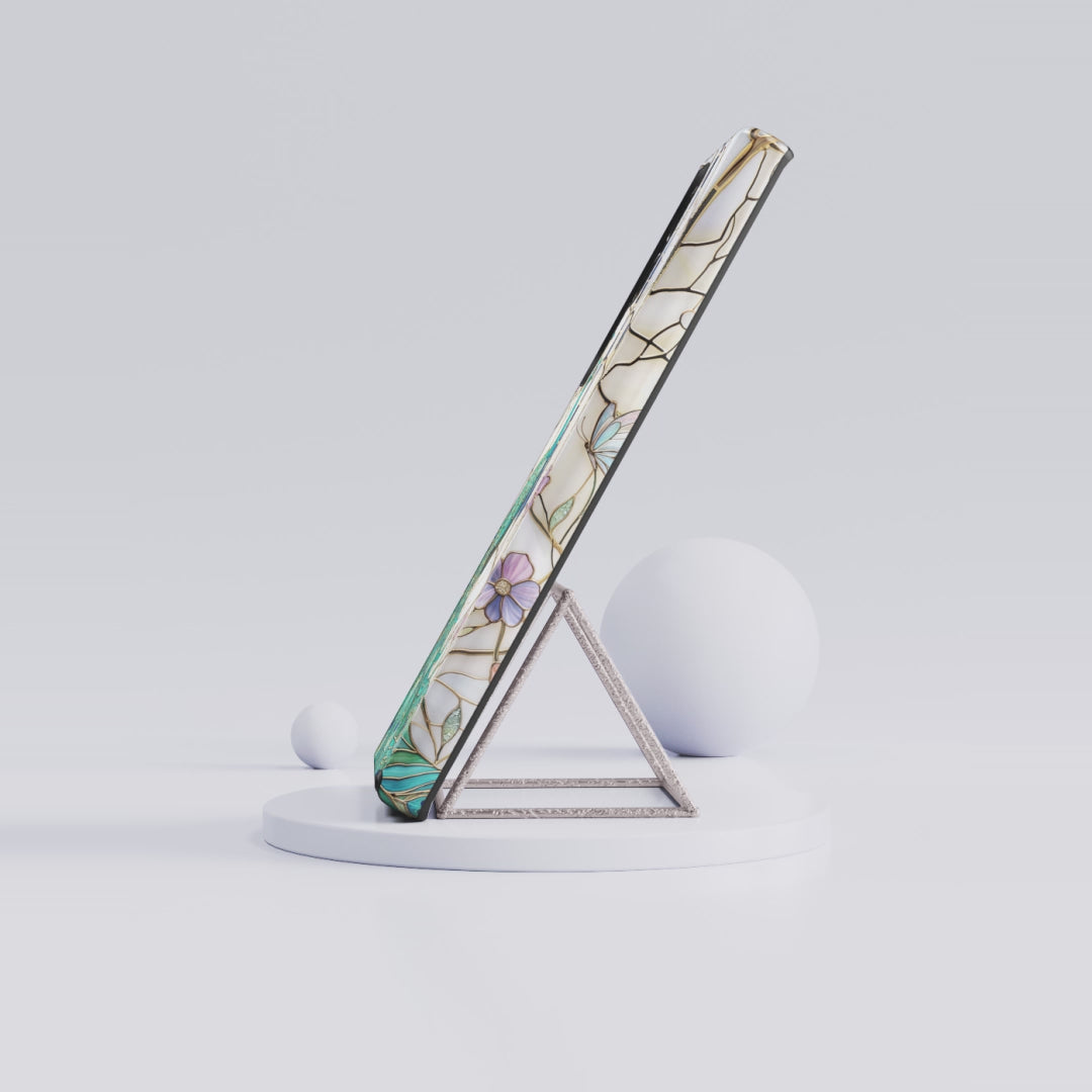 Peacock Stained Glass Samsung Galaxy Case