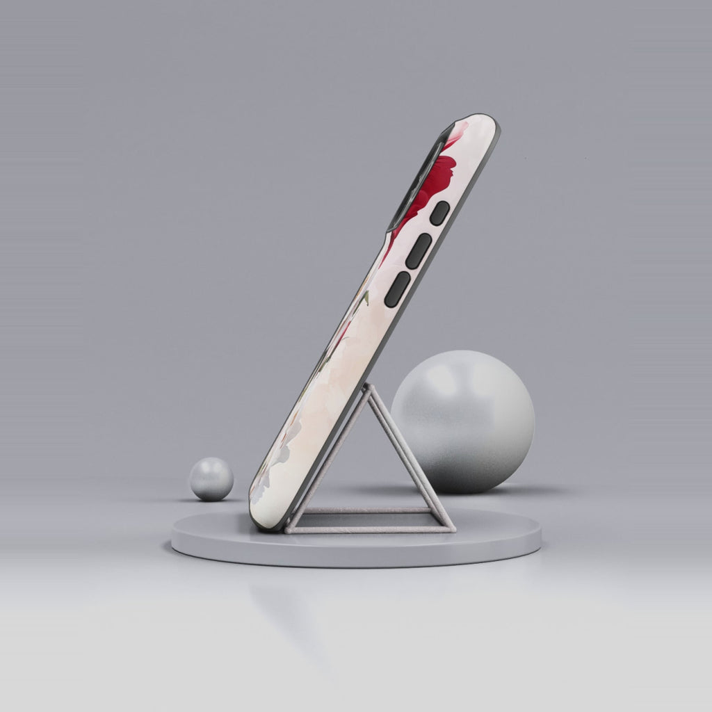 Floral Peony Tough iPhone Case