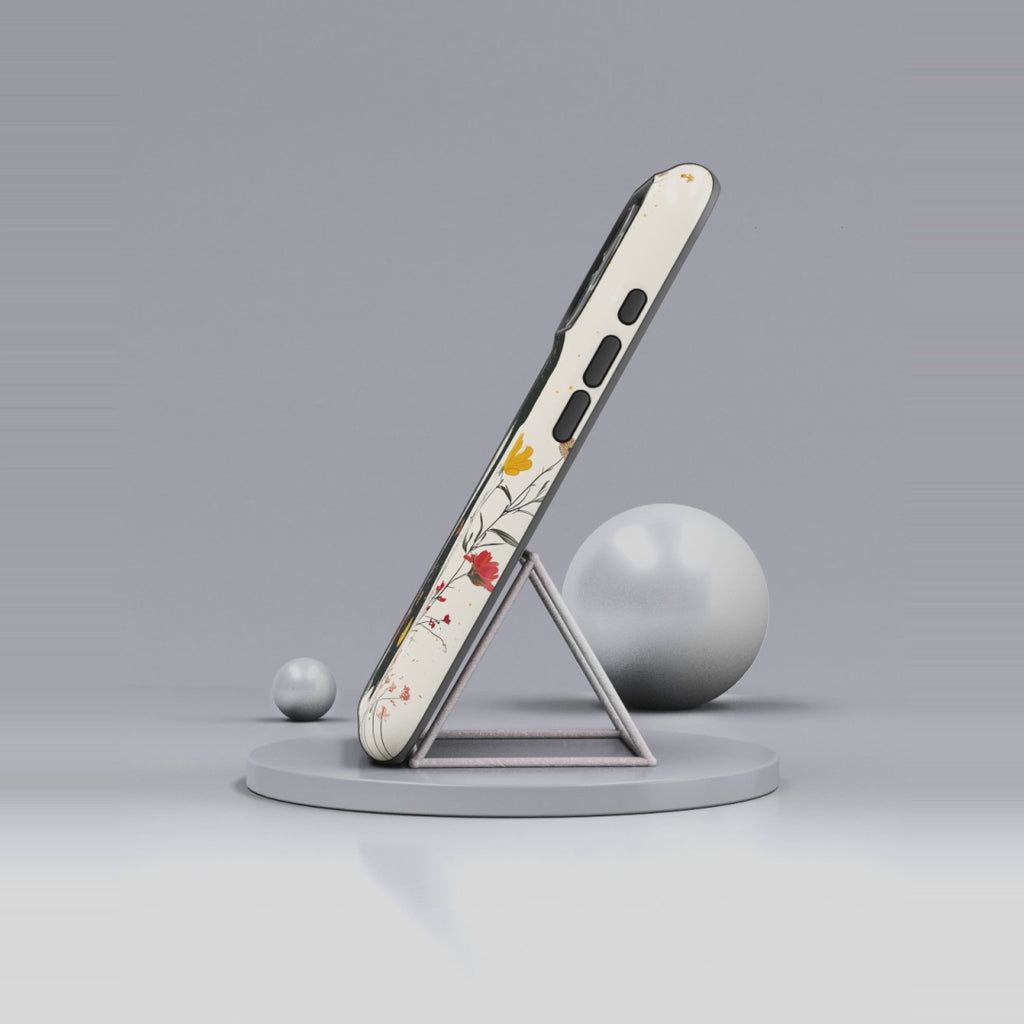 Floral Silhouette iPhone Case | Botanical Woman