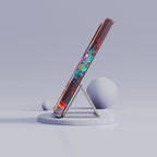 Vibrant American Football Runner Samsung Galaxy Phone Case