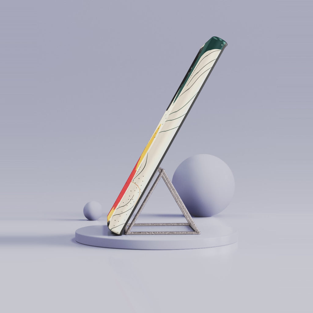 Abstract Retro Waves Samsung Galaxy Case | Colourful Modern Art