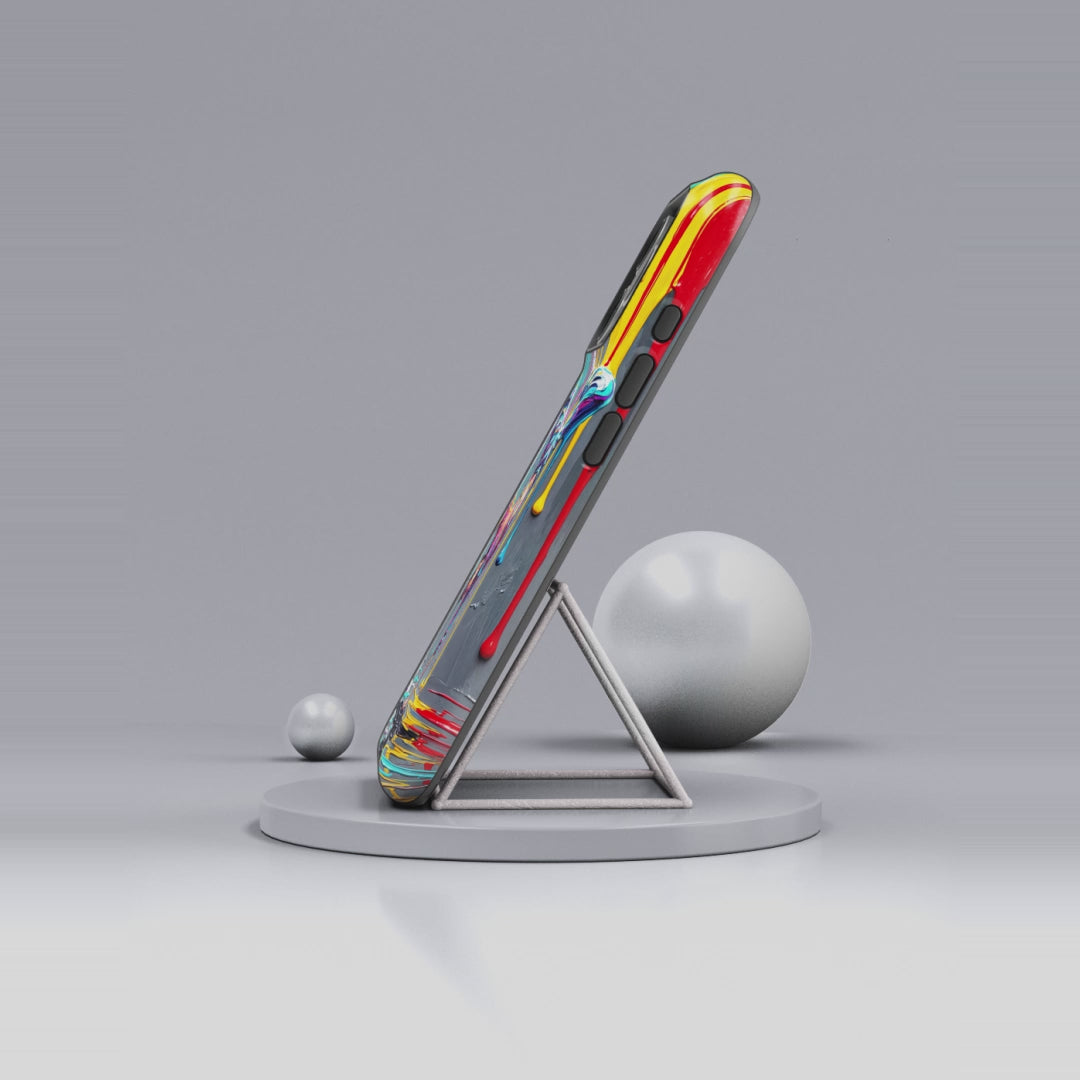 Colorful Breakdancer Graffiti Tough MagSafe Phone Case