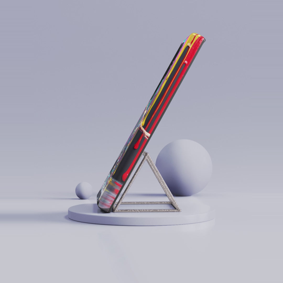 Colourful Drip Art Skateboarder Splash Samsung Galaxy Phone Case