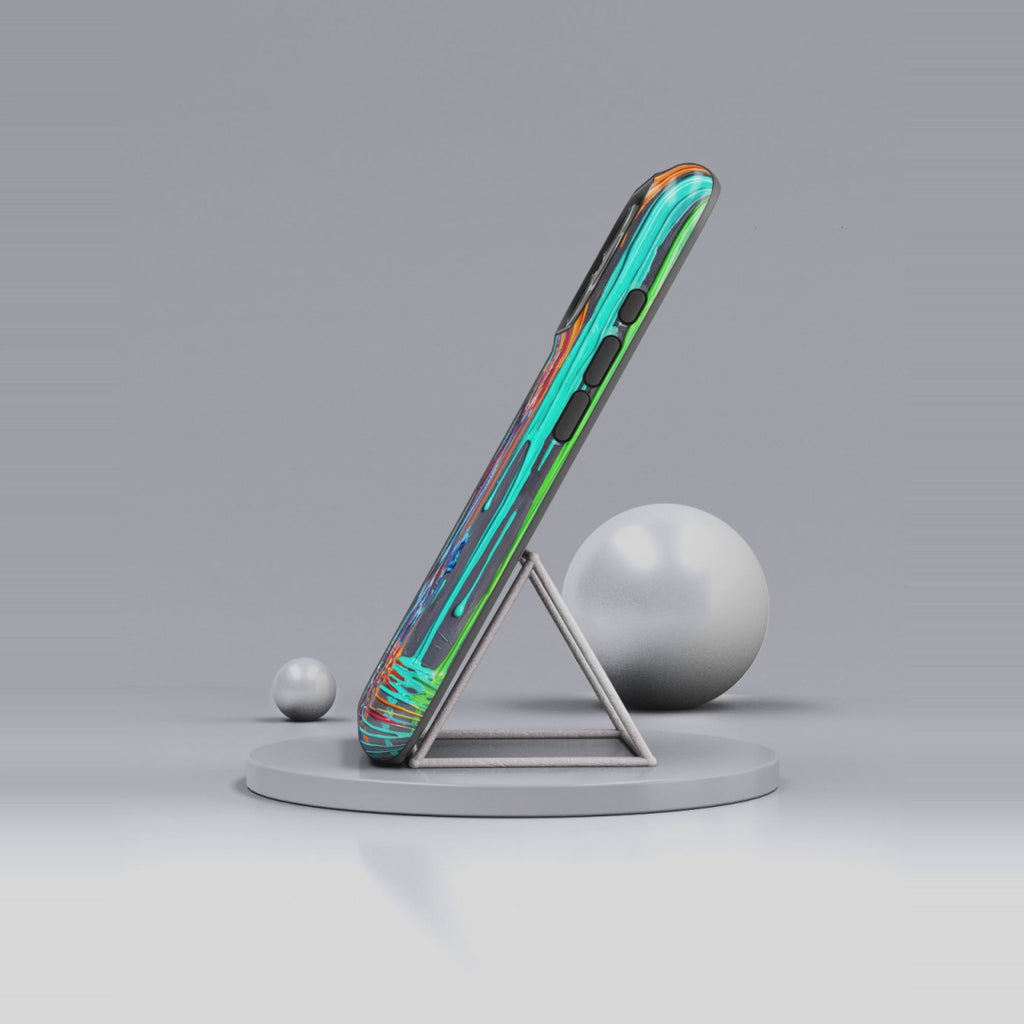 Colorful Tango MagSafe iPhone Case | Vibrant Dancing Couple Art Protection