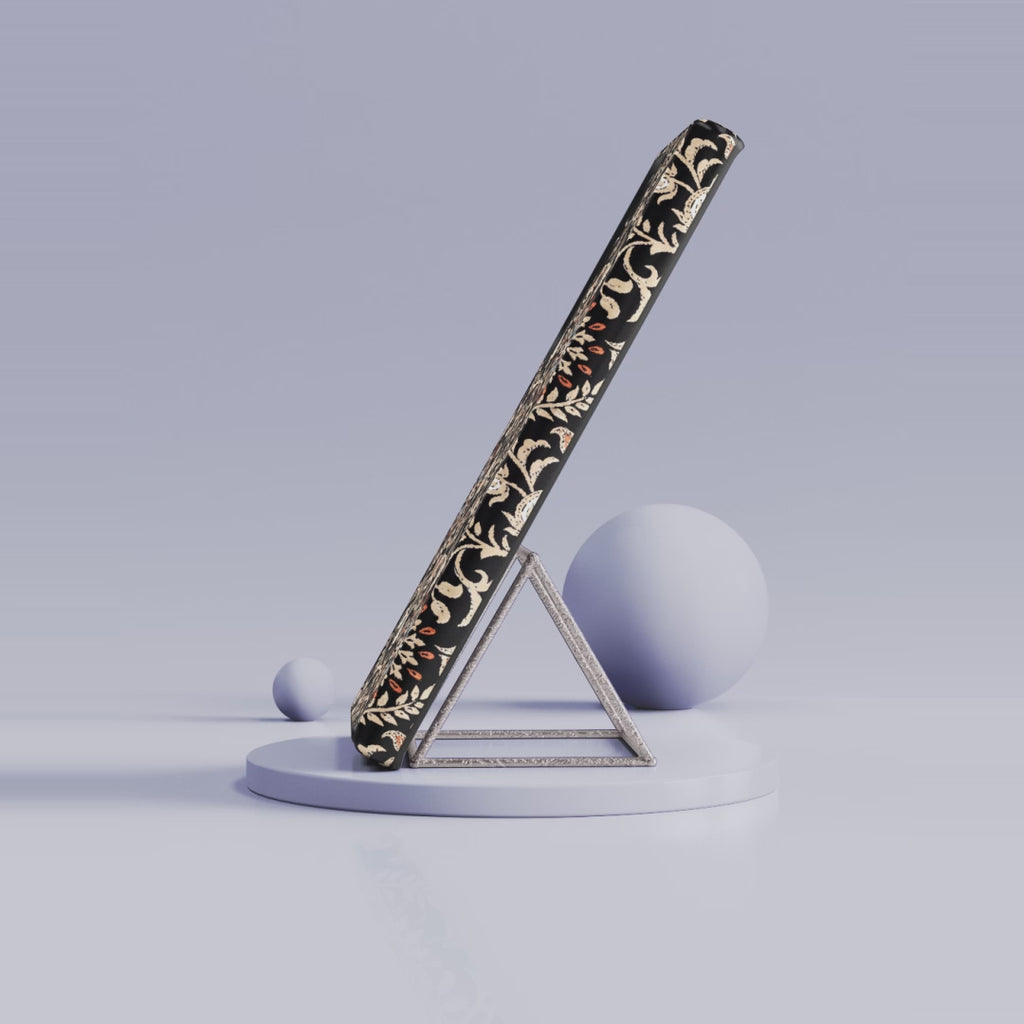 Batik Floral Black Ornate Daisies Tough Samsung Galaxy Case