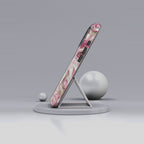 Custodia rigida Koi Lotus — Cover iPhone con pesci floreali rosa
