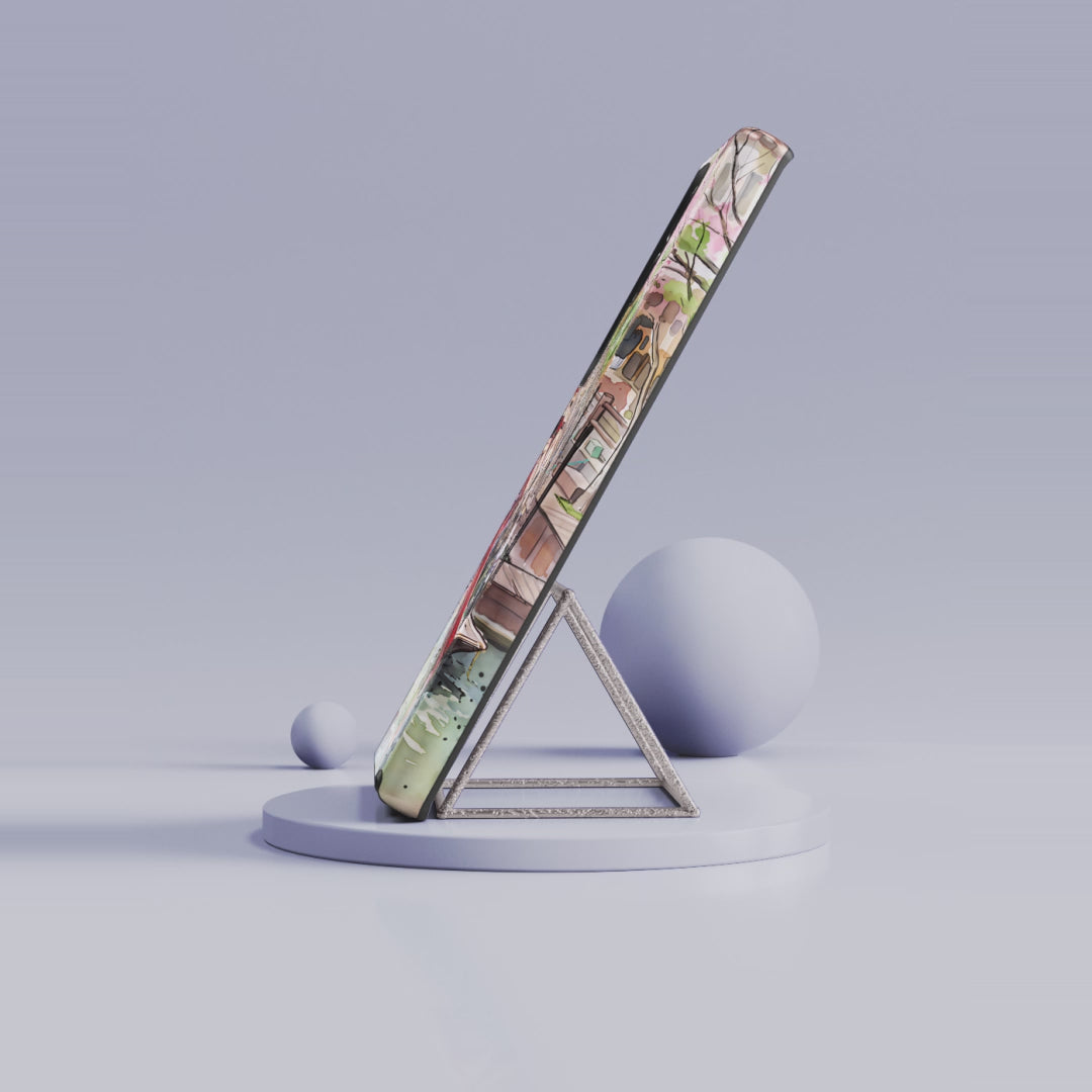 Japan Canal Boat Serenity | Art Samsung Galaxy Phone Case