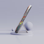 Colour Splash Tennis Samsung Galaxy Phone Case | Vibrant Female Player Art