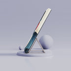 Abstract Wave Samsung Galaxy Case | Red Sun Ocean Art