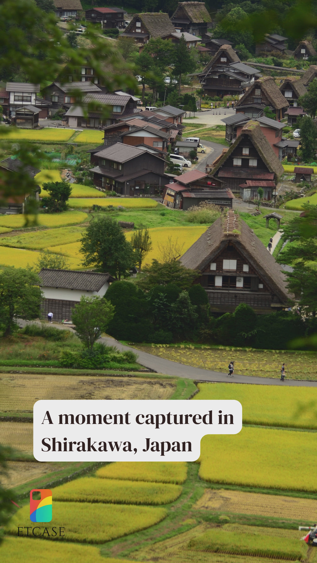 Shirakawa Whisper | Japan Watercolour iPhone Case