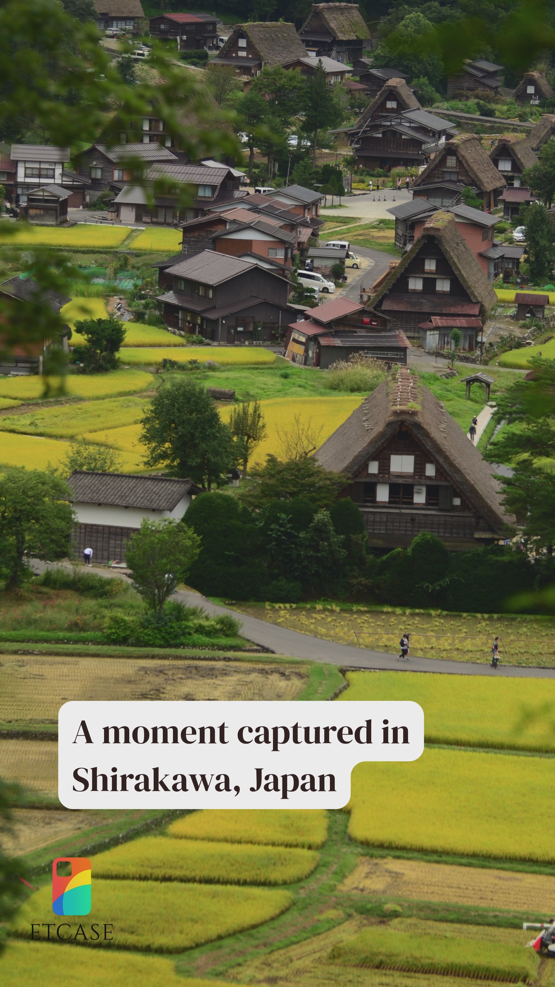 Shirakawa Whisper | Japan Watercolour iPhone Case