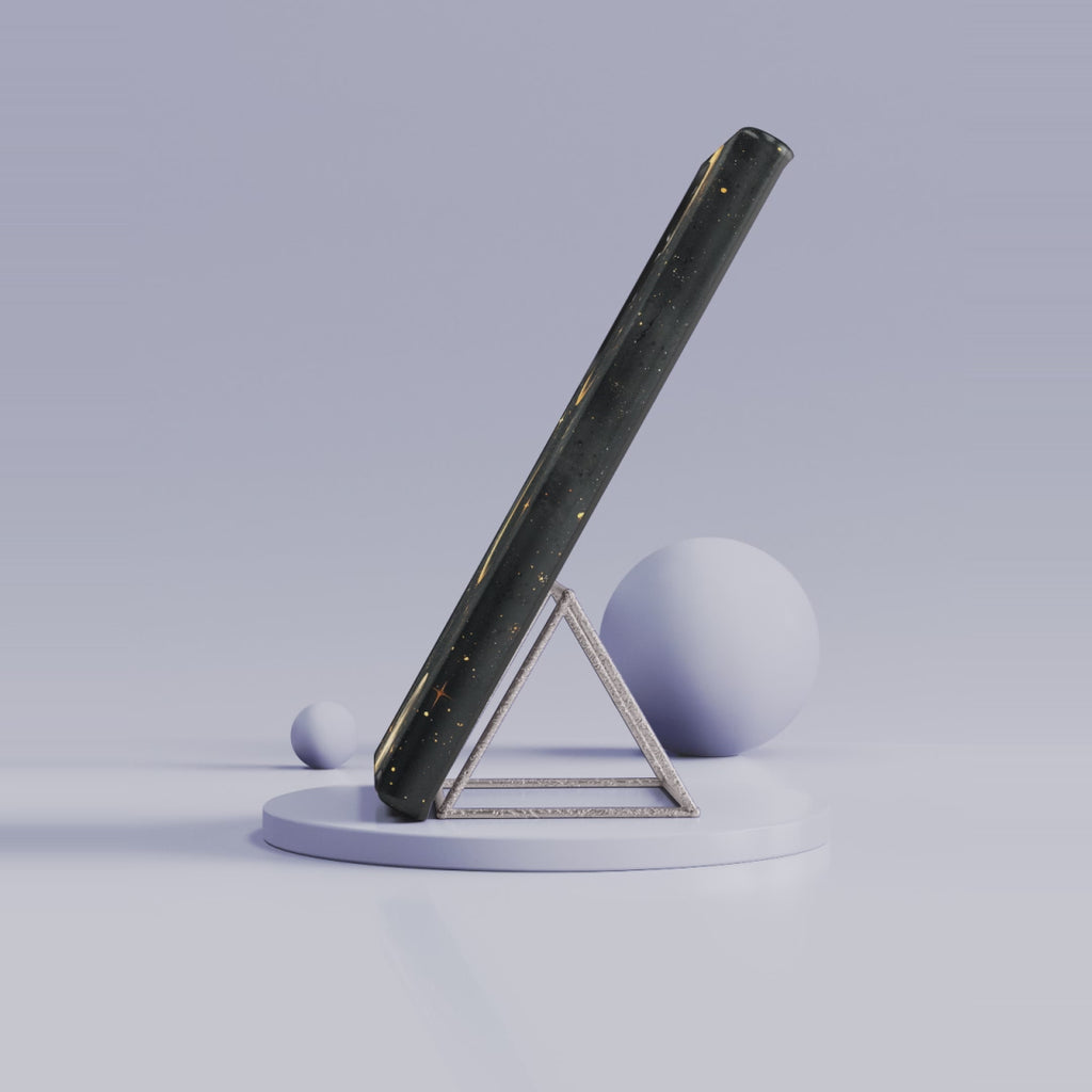 Celestial Moon Phases Tough Samsung Galaxy Case | Gold Crescent & Full Moon Galaxy Design