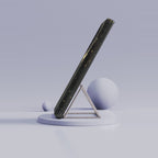 Moonlit Crescent Tough Samsung Galaxy Case | Gold Stars Night Sky