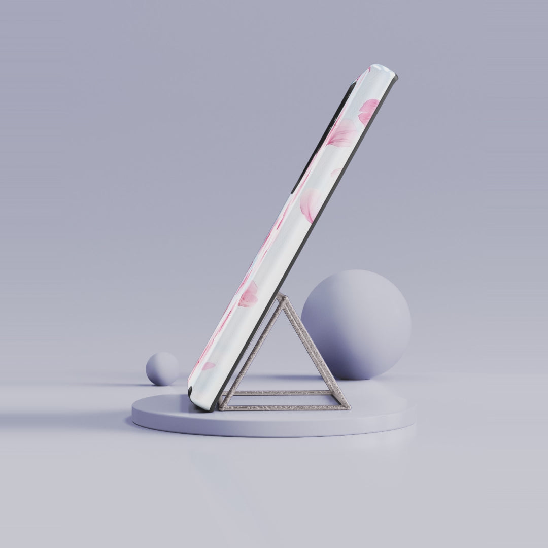 Floral Petal Tough Samsung Galaxy Case | Pink Falling Blossoms