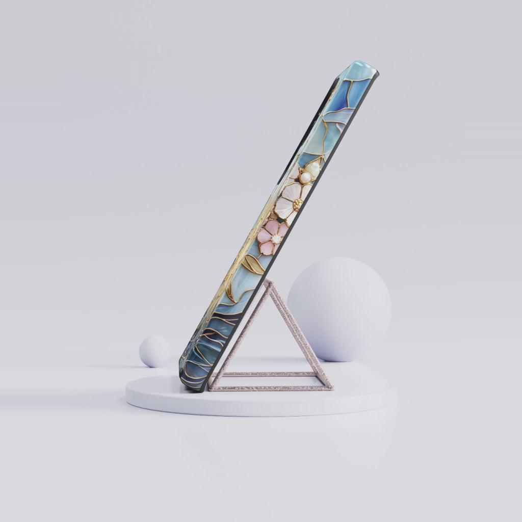 Stained Glass Floral Sun & Sea Tough Samsung Galaxy Case