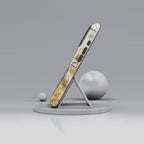 Golden Bee iPhone Case | Floral Moon iPhone Protector