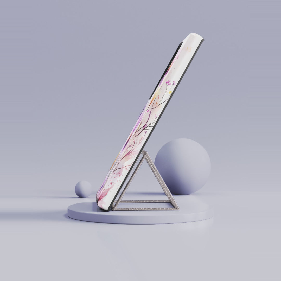 Floral Watercolour Tough Samsung Galaxy Case | Purple & Yellow Wildflowers