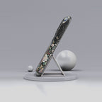 Peacock Moon Tough MagSafe iPhone Case | Elegant Floral Phone Case