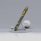 Sunflower Stained Glass Tough iPhone Case | Floral Protective Cover