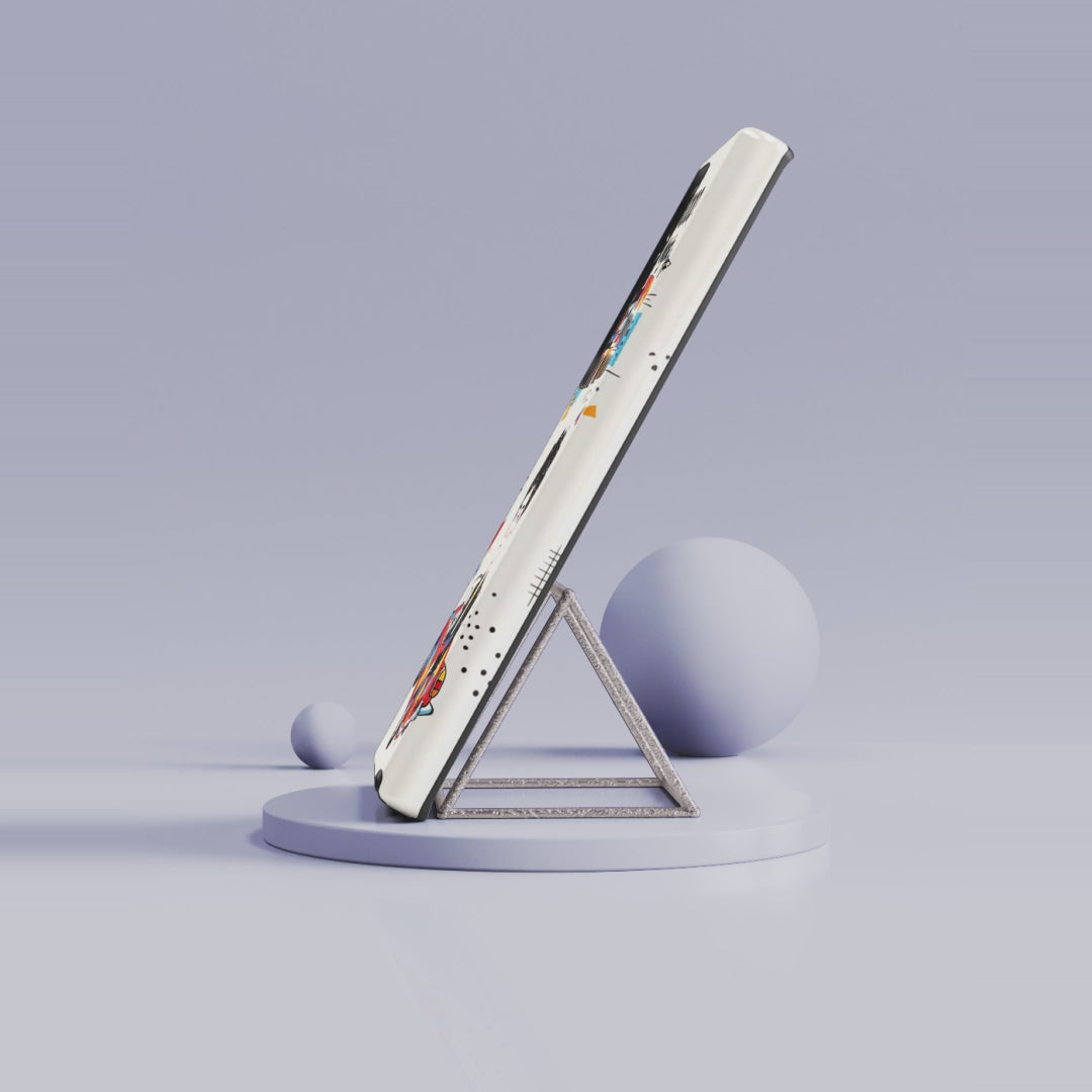 Retro Mille Miglia Car Illustration with Driver Samsung Galaxy Phone Case